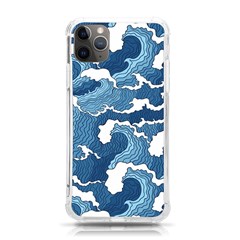 Waves Aesthetics Illustration Japanese iPhone 11 Pro Max 6.5 Inch TPU UV Print Case