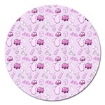 Baby Toys Magnet 5  (Round) Front