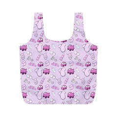 Baby Toys Full Print Recycle Bag (m) by SychEva