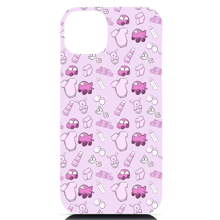 Baby Toys iPhone 14 Plus Black UV Print Case