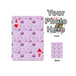 Baby Toys Playing Cards 54 Designs (Mini) Front - Heart4