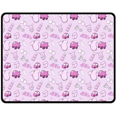 Baby Toys Two Sides Fleece Blanket (medium) by SychEva