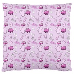 Baby Toys Large Premium Plush Fleece Cushion Case (two Sides) by SychEva