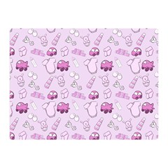 Baby Toys Two Sides Premium Plush Fleece Blanket (mini) by SychEva