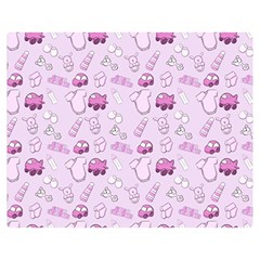 Baby Toys Two Sides Premium Plush Fleece Blanket (medium) by SychEva