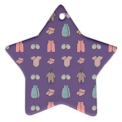 Baby Clothes Ornament (Star)