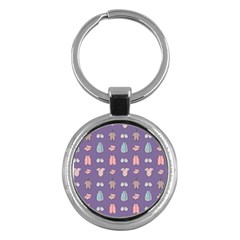 Baby Clothes Key Chain (Round)