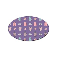 Baby Clothes Sticker (Oval)