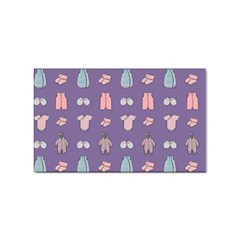 Baby Clothes Sticker Rectangular (10 pack)