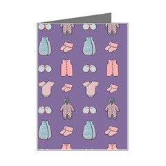 Baby Clothes Mini Greeting Card