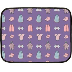 Baby Clothes Fleece Blanket (Mini)