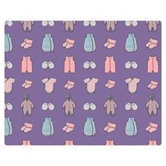 Baby Clothes Two Sides Premium Plush Fleece Blanket (Medium)