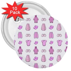 Kid’s Clothes 3  Buttons (10 Pack)  by SychEva