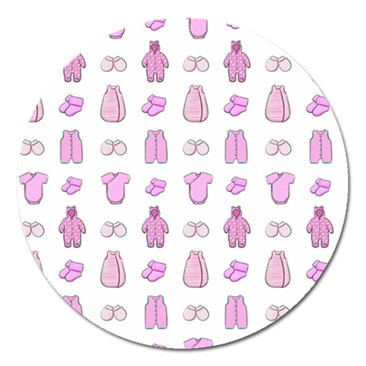 Kid’s Clothes Magnet 5  (Round)