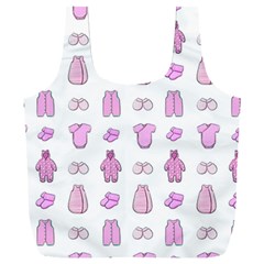 Kid’s Clothes Full Print Recycle Bag (xxl) by SychEva