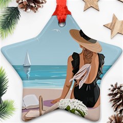 Rest By The Sea Ornament (star) by SychEva