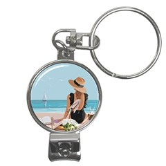 Rest By The Sea Nail Clippers Key Chain by SychEva