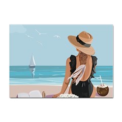 Rest By The Sea Sticker A4 (10 Pack) by SychEva