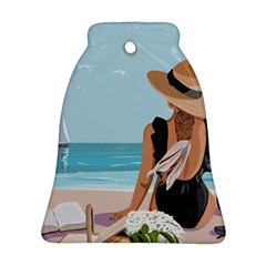 Rest By The Sea Bell Ornament (two Sides) by SychEva