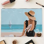 Rest By The Sea Cosmetic Bag (XXL) Front