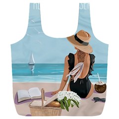 Rest By The Sea Full Print Recycle Bag (xxxl) by SychEva