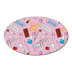 Medical Oval Magnet by SychEva