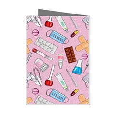 Medical Mini Greeting Cards (pkg Of 8) by SychEva