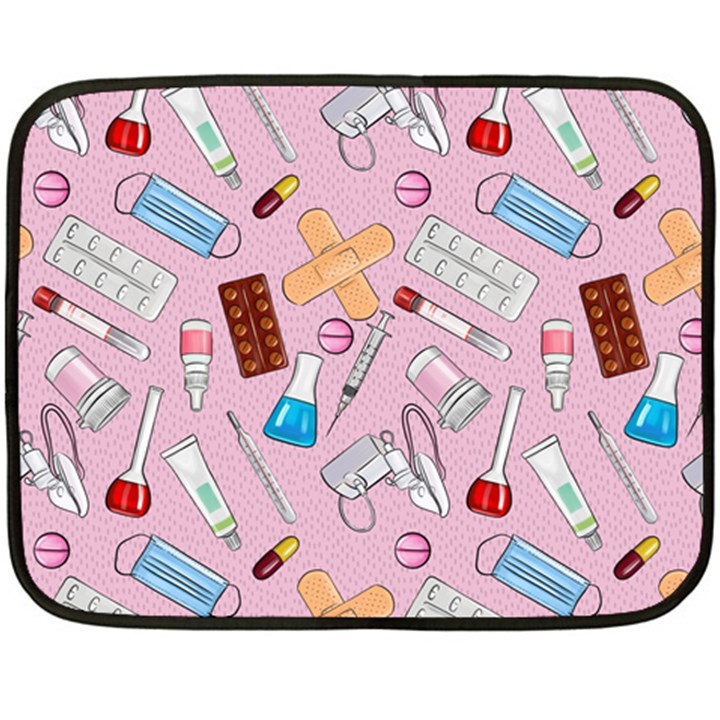 Medical Two Sides Fleece Blanket (Mini)