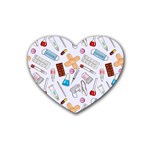 Medicine Rubber Coaster (Heart) Front