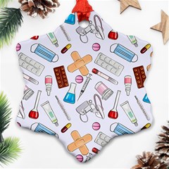 Medicine Snowflake Ornament (two Sides) by SychEva