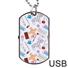 Medicine Dog Tag Usb Flash (one Side) by SychEva