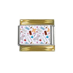 Medicine Gold Trim Italian Charm (9mm) by SychEva