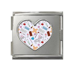 Medicine Mega Link Heart Italian Charm (18mm) by SychEva