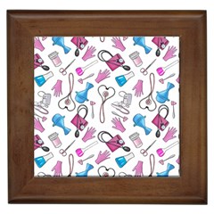 Medicine Framed Tile by SychEva