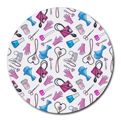 Medicine Round Mousepad by SychEva