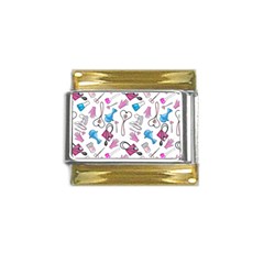 Medicine Gold Trim Italian Charm (9mm) by SychEva