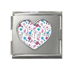 Medicine Mega Link Heart Italian Charm (18mm) by SychEva