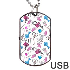 Medicine Dog Tag Usb Flash (one Side) by SychEva