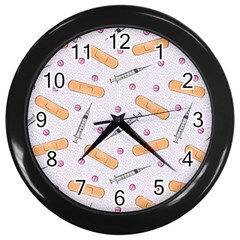 Medicine Wall Clock (black) by SychEva