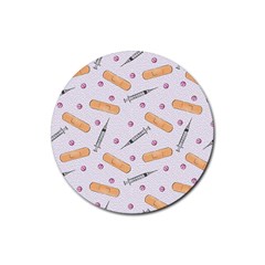 Medicine Rubber Round Coaster (4 Pack) by SychEva