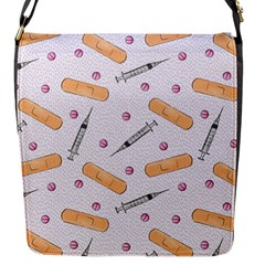 Medicine Flap Closure Messenger Bag (s) by SychEva