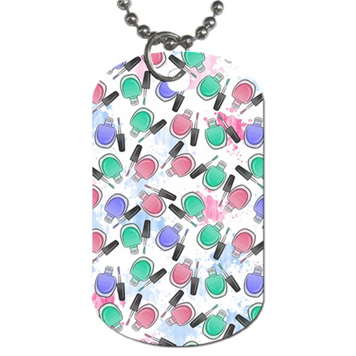 Nail Polish Dog Tag (Two Sides)