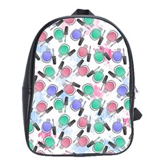 Nail Polish School Bag (large) by SychEva