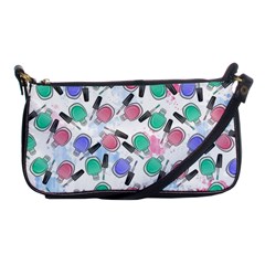 Nail Polish Shoulder Clutch Bag by SychEva