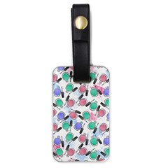 Nail Polish Luggage Tag (one Side) by SychEva