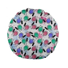 Nail Polish Standard 15  Premium Round Cushions by SychEva