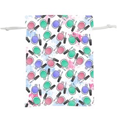 Nail Polish Lightweight Drawstring Pouch (xl) by SychEva