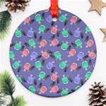 Nail Polish Ornament (Round) Front