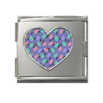 Nail Polish Mega Link Heart Italian Charm (18mm) Front