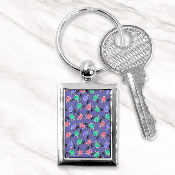 Nail Polish Key Chain (Rectangle)